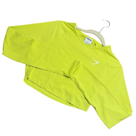 NWOT Gymshark Training Long Sleeve Crop Top Size Small - Picture 3 of 5